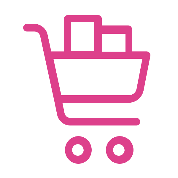 Icon of the consumers’ shopping cart. This icon aligns with the conversion phase of the journey where the Digital Amplification agency shifts the focus to convert customers as they move from interest to intent.